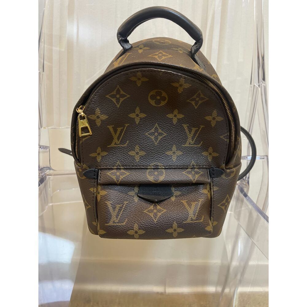 Louis Vuitton Palm Springs Mini Backpack - Monogram Canvas, Excellent Condition - Picture 6 of 6